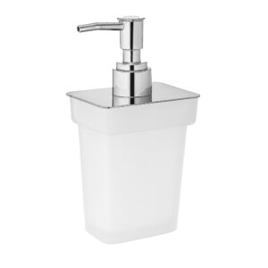 Liquid Soap Dispenser  Rectangular Frosted